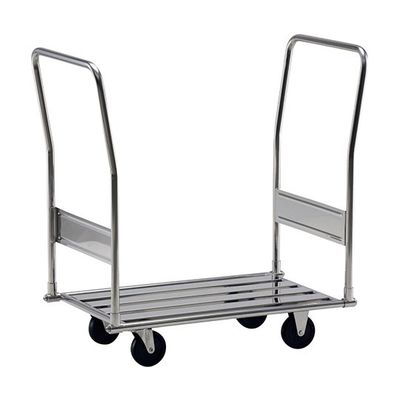 テックサス オールステンレスパイプスノコ台車 両ハンドル PL-W7545D 1台 64-0787-77（直送品）