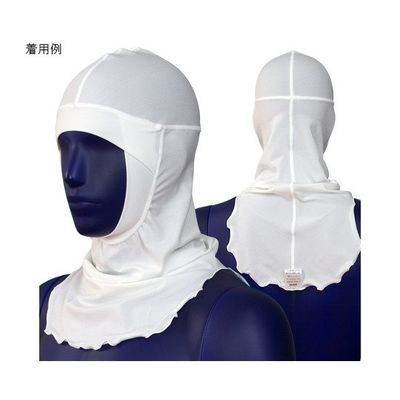 シゲモリ オールニット ケープ Ver.2 ホワイト M ET7670V2-01 1組(10枚) 63-2583-85（直送品）