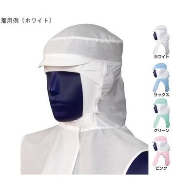 シゲモリ フードA Ver.3 マスク掛付 サックス M EH3188V3-11 1個 63-2584-28（直送品）