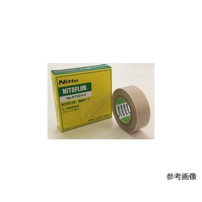日東電工 ニトフロン粘着テープ 0.13mm×13mm×10m No.973ZR-S 1巻 63-7292-86（直送品）