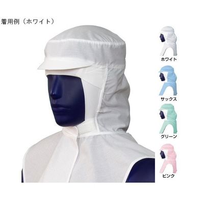 シゲモリ フードB Ver.3 マスク掛付 ピンク 2L EH3288V3-13 1個 63-2585-19（直送品）