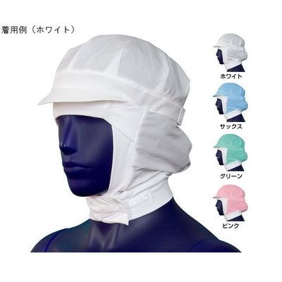 シゲモリ フードショートB マスク掛付 グリーン S EH3256V3-12 1個 63-2586-59（直送品）