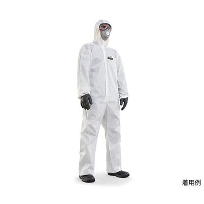ハネウェル 防護服 ミューテックス・ライト・プラス(耐油耐水タイプ) ホワイト XXXL 4500501 1箱(25着)（直送品）