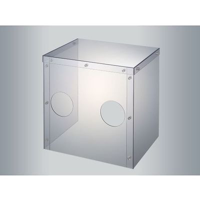 サンプラテック 飛沫防止ワークボックス SDWBー1 31054 1組 64-3977-11（直送品）