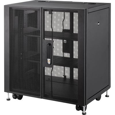 サンワサプライ 小型19インチマウントボックス(12U D450) CP-SVCBOX4BK 1台（直送品）