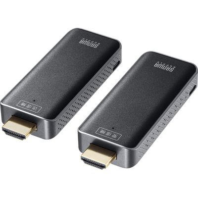 サンワサプライ ワイヤレスHDMIエクステンダー VGA-EXWHD10 1個（直送品）