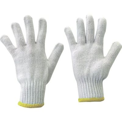 トラスコ中山 TRUSCO 混紡軍手 200双まとめ売り 目付600g ホワイト TGM600W-200P 1箱(200双)（直送品）