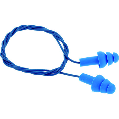 スリーエム ジャパン 3M EーAーR[[TM上]] ウルトラフィット 耳栓 340ー4007 金属球入り ひも付き 1セット(5組)（直送品）