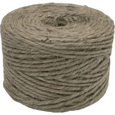 ユタカメイク 荷造り紐 ジュート麻 14番 3本撚×55m 100g M-126 1セット(5巻) 367-5882（直送品）