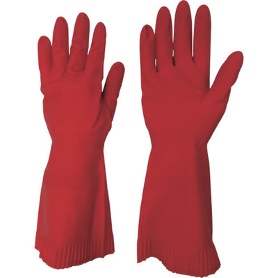 東和コーポレーション ビニスター 天然ゴム手袋 ビューティー中あつ手 L 265-L 1セット(10双) 377-3787（直送品）