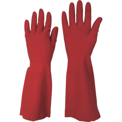 東和コーポレーション ビニスター 天然ゴム手袋 ビューティー中あつ手 M 265-M 1セット(10双) 377-3795（直送品）