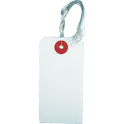 トラスコ中山 TRUSCO 針金付き中荷札 90×45MM 22枚 THNF-M 1セット(352枚:22枚×16パック) 402-9356（直送品）