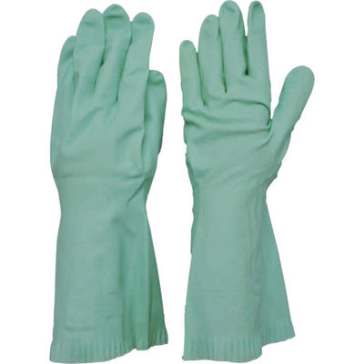 ダンロップホームプロダクツ ダンロップ 天然ゴム中厚手 裏毛付 L グリーン 6336 1セット(6双) 439-7029（直送品）