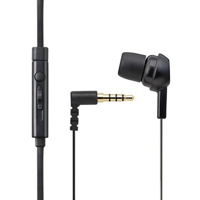 エレコム　スマートフォン用モノラルヘッドホンマイク　EHP-MC3520BK　（直送品）