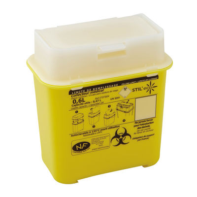 松吉医科器械 シャープスコンテナー(0.6L) 23290000 1箱(10個入) 23-2900-00（直送品）