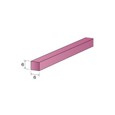 ミニター フィニッシュストーン WA #2000 6×6mm RD1561 1袋(10本)（直送品） - アスクル