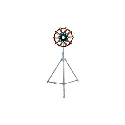 ユニット 大型回転灯(三脚付)LED・キセノン 384ー021 1台（直送品 