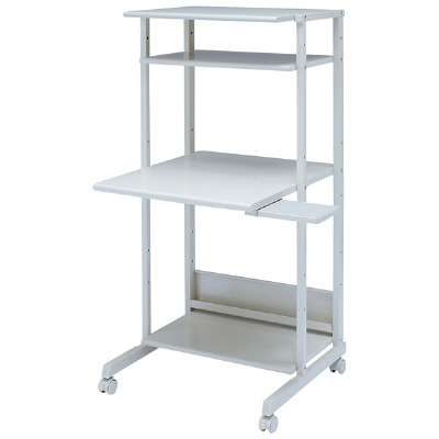 サンワサプライ　スチール製パソコンラック　幅650×奥行700×高さ1338mm　（直送品）