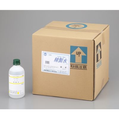 米山薬品工業 精製水 500ml 2-5964-01 1セット(4本)（直送品