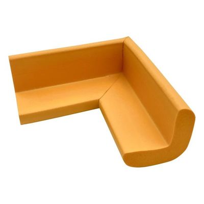 カーボーイ 安心クッション コーナー用 小 イエロー 1-7453-02 1セット(15個)（直送品）