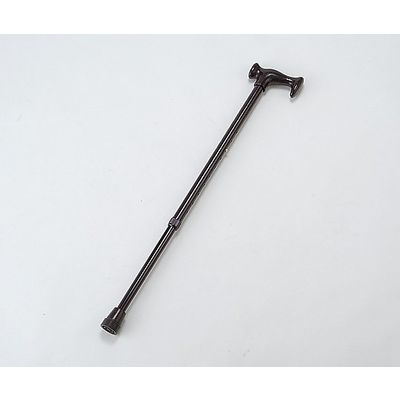 アズワン Fグリップステッキ (伸縮式) PW255 1セット(2本) 0-8064-01（直送品）