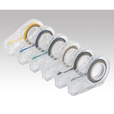 YDM カラーテープ グリーン 13664 1セット(3巻:1巻×3本) 8-1737-04（直送品）