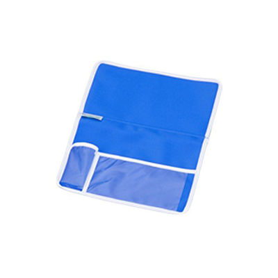 アズワン フレキシブルベッドネーム/引掛け式 (ブルー・ポケット付) FOBT-B 1セット(2個) 8-8651-04（直送品）