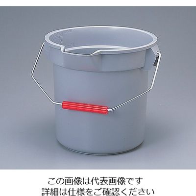 ニューウェルブランズ・ジャパン ブルートバケット 計量目盛り付き φ267×260mm 2963 1セット(2個) 8-480-02（直送品）