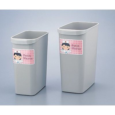 アズワン プチナース・ゴミ箱 角 13L 8-7478-03 1セット(2個)（直送品）