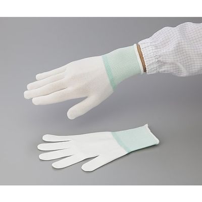アズワン アズピュア インナー手袋 オーバーロック M 10双入 2-2143-03 1セット(50双:10双×5袋)（直送品）