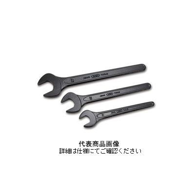 丸形片口スパナ強力タイプ75mm 摺る