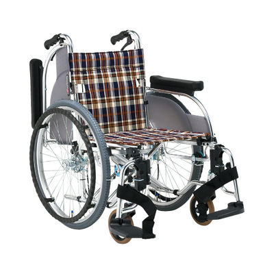 松永製作所 車いす(アルミ製)自走用 AR-501(S-2) 1台 20-5833-00-03（直送品）