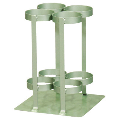 久喜製作所 ボンベスタンド（500L・4本用） SR5-4 12484900 1台 23-6945-01（直送品）