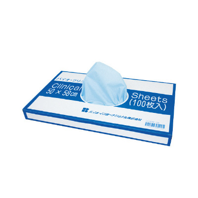 バイオ・インターナショナル クリニカルシーツ（B-L平角）50×58cm 1箱 07-3130-00　マツヨシカタログ（直送品）