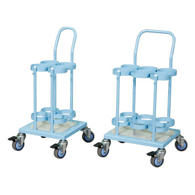 久喜製作所 ボンベカート(500L・6本用) KBC506 87186100 1台 24-2271-01（直送品）