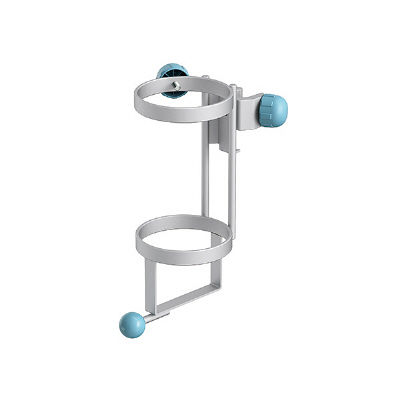 パラマウントベッド IVスタンド用酸素ボンベホルダー KC-0591 1台 24-3227-01（直送品）