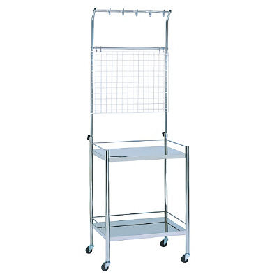 松吉医科器械 マイスコ点滴処置台二段 MY-1067 1台 20-3530-00（直送品）
