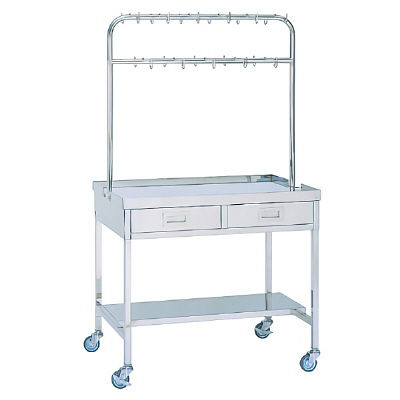 松吉医科器械 マイスコ点滴処置台 MY-1072 1台 20-3545-00（直送品）