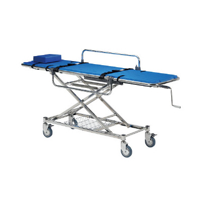 日進医療器 浴室用ストレッチャー昇降式・担架固定 TY225E TY225ESS 1台 01-3610-00（直送品）