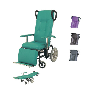 睦三 車いすフルリクライニングカームF NO.228 パ No.228 1台 20-5800-00-03（直送品）