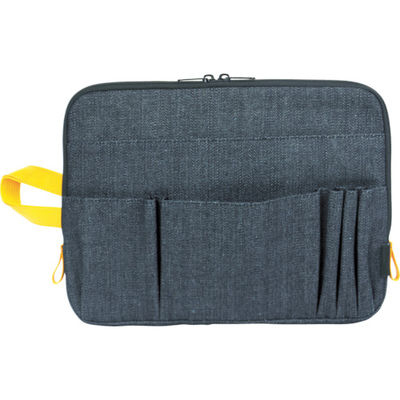 トラスコ中山 TRUSCO 【売切廃番】 デニムタブレットケース スタンダード ブラック TDC-P201 1個 769-0053（直送品）