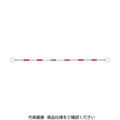 トラスコ中山 TRUSCO ガードバー 長さ1.6m レッドホワイト TGB-RW15 1本 759-6553（直送品）