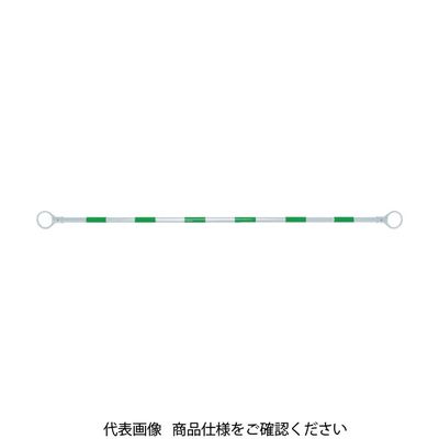 トラスコ中山 TRUSCO ガードバー 長さ1.6m グリーンホワイト TGB-GW15 1本 759-6570（直送品）