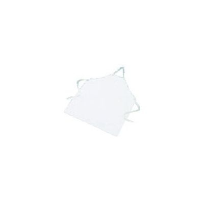 トラスコ中山 TRUSCO 抗菌ビニロン前掛胸当 ホワイト Lサイズ TVL-MK-W-L 1枚 761-6236（直送品）