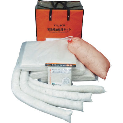 トラスコ中山 TRUSCO 緊急時油処理キット L TOKK-L 1セット 764-7778（直送品）