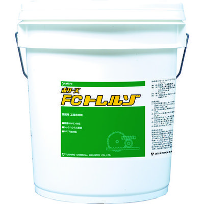 ユシロ化学工業 ユシロ 工場油床用洗剤 トレルゾ 18L 3120002821 1缶 768-4711（直送品）