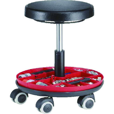 カイザークラフト KAISER 工具トレイ付作業チェア 760267 1脚 494-6928（直送品）