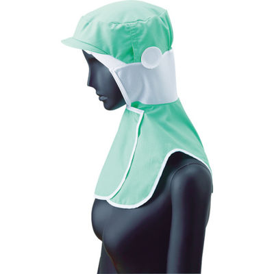 サーヴォ サンペックス アクアクールクールフード グリーン M DC-5213-M 1枚 761-7445（直送品）