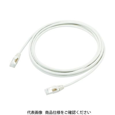 スリーエム ジャパン 3M シールドイーサネットケーブル Cat5e対応 FTPタイプ 2m VOL-5EFLB-L2-GY-IC 1本（直送品）