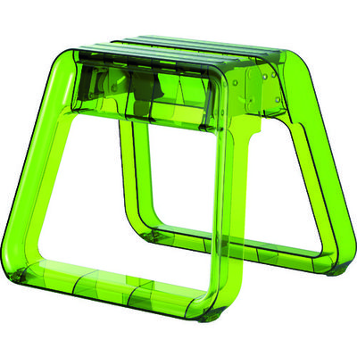 ピカコーポレイション PiCa 樹脂製踏台 GEM STEP ライトグリーン GEMS-LG 1台 760-9400（直送品）